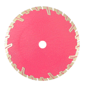 Turbo Blade for abrasive materials