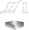CNMN Solid PCBN Insert