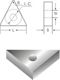 TNMA Solid PCBN Inserts 