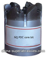 NQ PDC core drill bit