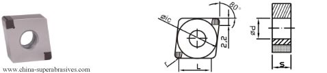 CNGA tipped CBN insert