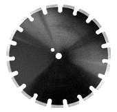 Concrete cutting blade