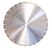 Granite cutting diamond saw blade