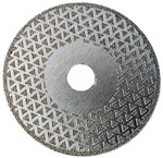 Eletroplated diamond saw blade