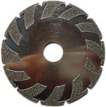 Eletroplated diamond saw blade