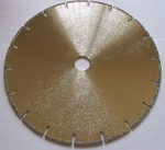 Eletroplated diamond saw blade