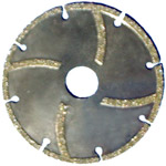 Eletroplated diamond saw blade