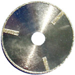 Eletroplated diamond saw blade