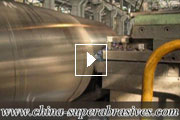 CBN inserts steel roller turning