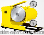 High-performance diamond wire sawing machine