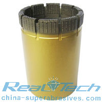 NW surface set diamond casing shoe bit