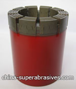 HQ impregnated diamond core drill bit