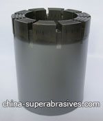 HQ impregnated diamond core drill bit