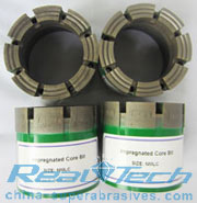 NMLC impregnated diamond core bits