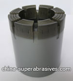 NQ impregnated diamond core drill bit