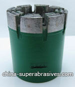 NQ3 impregnated diamond core drill bit