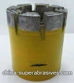 NQ3 impregnated diamond core drill bit