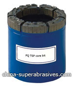 TSP geocube diamond core drill bit