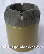 HQ3 surface set diamond core drill bit