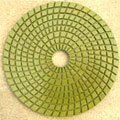 5 inch turbo diamond polishing pads