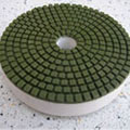 Resin diamond polishing pads