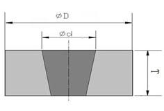 cold press diamond PCD wire drawing die