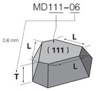 monocrystalline diamond wire drawing die